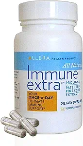 Allera Health Pine Cone Extract Kapseln - Vegan ProLigna Pflanzenbasierte Diät-Produkte - Immununterstützung Ergänzung - Bio Scotch Pine Cone Extrakt aus Wild Crafted Trees - 30 Kapseln