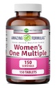Erstaunliche Formeln Frauen eine Multivitamin-Ergänzung | Lebensmittelbasierte | 150 Tabletten | Perfekte Mischung aus Vitaminen, Mineralien & Probiotics | Non-GMO | Gluten-Free | Made in USA