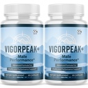 (2 Pack) Vigorpeak Pills for Men, Official Vigor Peak Male Capsules with All Natural Ingredients, Advanced Vigorpeak Men's Health and Wellness Pills with Maximum Strength Multivitamins (120 Capsules)