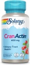SOLARAY CranActin Cranberry Extract 400 mg - Cranberry-Ergänzungen für Damen und Herren - Bladder und Urinary Tract Health Support mit Vitamin C - Vegan, 60-Day Garantie (60 CT)