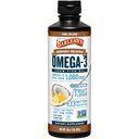 Barleans Omega 3 Fish Oil Liquid Supplement für Männer und Frauen, Pina Colada, 1080mg EPA und DHA Fettsäure, 16 oz