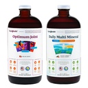 LIQUIDHEALTH Optimum Joint Glucosamine Chondroitin Supplement & Daily Multi Mineral Multivitamin Bundle für Männer & Frauen - Sea Trace Minerals, Knochen & Gelenke Gesundheit, Immununterstützung - Made in USA, Non-GMO