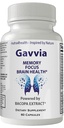 Gavvia Focus Memory Brain IQ Health Pro Mind Complex Mind Tech Nootropic Original by Nutra4health Mindtech Brain Booster Supplement 60 Capsules
