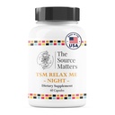 Relax ME - Night Sleep Support Formula with 5-HTP, GABA, Taurine, and Phosphatidylserine for Restful, Uninterrupted Sleep (60 Capsules)