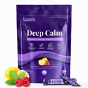 Loom Cortisol Support & Sleep Drink Mix | Ashwagandha KSM-66, Magnesium Glycinate, L-Theanine & Vitamin D3 | Stress Relief & Relaxation Powder (20 Servings)