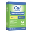 Verdauungsenzyme, Verdauungsunterstützung, Linderungen Bloating, 5 Probiotische Strains, 11 aktive Enzyme, 60 Kapseln
