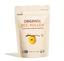 Greenbow Organic Bee Pollen - 100% USDA Certified Organic, Non-GMO, Pure, & Natural Bee Pollen - Superfood Packed w/Proteins, Vitamine & Minerals (8oz)