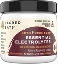 Keto Elektrolyt Pulver & Hydration Supplement | 1000mg Kalium & Natrium, 150mg Magnesium | Kein Zucker & Stevia, mit Monk Frucht nur | Natürliche Himbeer Zitronen (30 Servierungen)