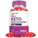 Justified Laboratories Bliss Keto ACV Gummies Extreme (2000 mg) - 60 Count - Formulated with Apple Cider Vinegar, Folate & Vitamin B12 - Non-GMO, Vegan, Gluten Free - 30 Servings