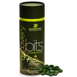 RECOVERYbits - Organische Chlorella Tabletten - Pflanzenbasierte Algen Superfood - Chlorophyll - Cracked Cell Wall - Energie - Immunsystem - Detox - Keto - Vegan - Non-GMO - Large Canister - 1000 Tabletten