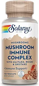 Solaray - Maitake Pilz, 600 mg, 100 Kapseln