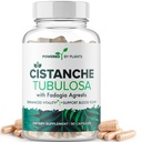 Cistanche Tubulosa mit Fadogia Agrestis - Fördert Vitalität - Natürliche Ergänzungen für Männer und Frauen mit Bioperine von Powered X Pflanzen, 90 Servietten