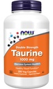 NOW Foods Supplements, Taurine 1,000 mg, Double Strength, Nervous System Health*, 200 Veg Capsules