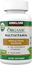 KIRKLAND Signature USDA Organic Multivitamin, 80 beschichtete Tabletten