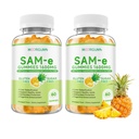 SAM-e L-Tyrosine Gummies with NAC, CoQ10 & Vitamin B Complex, 1600mg SAM-e, 1500mg L-Tyrosine Supplement for Energy, Cellular Antioxidant Support, Emotional Well-Being Support, 120 Count