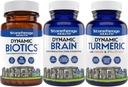 Stonehenge Health Dynamic Biotics Probiotic, Dynamic Brain, Dynamic Turmeric: Energie, Gelenke, Verdauung, kognitive Unterstützung, Gedächtnis, Fokus und Klarheit