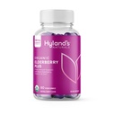 Hyland's Organic Elderberry Plus Gummis, Organic Black Elderberry mit ZINC und Vitamin C, Immununterstützungsergänzung für Erwachsene, 60 Vegan Gummies (30 Tage)