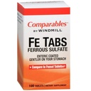 Comparables By Windmill Fe Tabs Ferrous Sulfate Tablets 100 Tablets (Pack of 3)