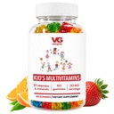VITA GLOBE Kids Multivitamin Gummies – with Elderberry, Vitamin C & Zinc, Daily Immune & Wellness Support for Children, Delicious Berry Flavor Chewable Supplement – 60 Count (Pack of 1)