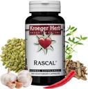 Kroeger Kräuter Produkte, Rascal, Reinigung, Detox, Gut Gesundheit mit Knoblauch, Cayenne, Kürbis Samen, Vegetarisch, Non-GMO, Glutenfrei, keine Konservierungsmittel, Gesunde mikrobielle Balance, Made in USA