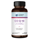 Vitamin World CoQ10 200 mg Softgels, Coenzym Q10 Ergänzungen für Antioxidantienunterstützung, Herzgesundheit & Energieproduktion, Glutenfrei, 60 Rapid Release Softgels