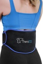 TheraICE Ice Pack Back Brace for Lower Back Pain, Hot or Cold Therapy Back Pain Relief Products for Lower Lumbar, Sciatic Nerve, Herniated Disc (2 Pack)