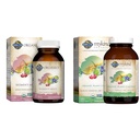 Garden of Life Women's Multivitamin and Plant Calcium with Vitamin D3 and K2, 120 Tablets and 60 Tablets