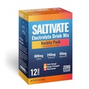 Zero Sugar Electrolyte Packets Variety Pack | High Sodium Potassium Magnesium Electrolytes | No Sugar No Carbs No Stevia - for Sweat, Keto, POTS, Fasting | Makes 32 Fl Oz (Pack of 12)