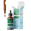 Peaceful Minds, Calm & Focus Magnesium Herbal Formula for Children, Magnesium Citrate Liquid for Kids,Magnesium Drops for Kids Sleep, Sugar & Gluten-Free Supplement, Berry Flavor 1 OZ