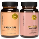 Future Kind Best Sellers Bundle | Vegan Multivitamine und Collagen Booster | Vegan Multivitamine für Frauen und Männer mit B12, Omega 3, und Vitamin D3 | Collagen unterstützt Haut, Haare und Nagelgesundheit