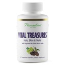 Paradise Herbs Vital Treasures Supplement, Hair Skin & Nails Support, Super Potent, Ultra Pure, Vegan, Non GMO, Gluten Free, 60 Vegetarian Capsules