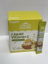 Organic Vitamin C Liquid for Kids, 250mg per Serving from New Zealand Golden Kiwi Extract, Immune Support, Easy-to-Absorb Liquid Sticks, No Sugar, No Preservatives, Natural Kiwi Flavor