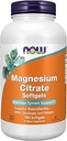 JETZT Ergänzungen, Magnesium Citrat, Mit Glycinat & Malate, Nervous System Support*, 180 Softgels
