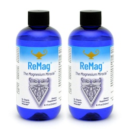 RnA ReSet ReMag – Liquido ad alto assorbimento del cloruro di magnesio, 8.1 Fl Oz (2-Pack)