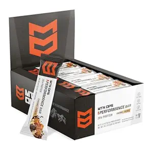 MTN OPS Caramel Crunch Protein Bars, High Protein mit Whey Isolate & Whey Konzentrat und Collagen, Low Sugar, Gluten Free, 10 Count