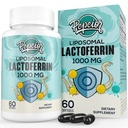 Liposomal Bovine Lactoferrin 1000 mg - Höhere Absorption - für Eisen Absorption & Immunfunktion Lactoferrin Ergänzungen für Erwachsene, 60 Softgele