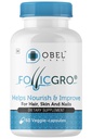 obel Follicgro Haare, Haut und Nägel Ergänzung | Kräuterextrakte | Vitamine | Biotin | MSM | Sägen Palmetto | Nettle | 60 Kapseln