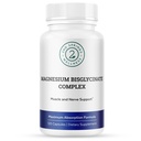 Magnesium Bisglycinate Complex 400mg – Albion TRAACS Chelated Magnesium for Maximum Absorption – Gentle on Stomach, Highly Bioavailable Magnesium Supplement – 120 Capsules