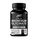Pure Magnesium Glycinate Capsules - Non-Buffered 350mg Elemental Magnesium Supplement - Chelated High Absorption & Purity Magnesium Complex - Made in USA