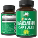 Paraxanthine Capsules for Clean, Jitter Free Energy - Enfinity Supplement - Known for Focus, Concentration, and Productivity - Plus Great for A Pre Workout - Nootropic Pills for Men & Women