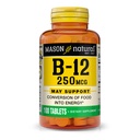 Vitamines Mason Vitamine B 12 250 mcg Comprimés