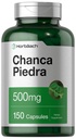 Horbäach Chanca Piedra Capsules | 500mg | 150 Count | Non-GMO and Gluten Free Herbal Supplement