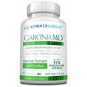 Approved Science Garcinia MD - 95% HCA - 1600mg Garcinia Cambogia Extract - 60 Vegan Capsules - Pack of 1