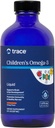 Trace Minerals Kinder Omega-3 - Flüssige Ergänzung unterstützt Nervous & Immune System Funktion - Health Supplement für Kinder - EPA & DHA unterstützt Gehirn & Augenentwicklung - Orange, 8 fl oz