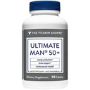 The Vitamin Shoppe Brand Ultimate Man 50+ Multivitamin, Daily Men’s 50 Plus Multivitamin with Vitamins, Minerals & Antioxidants for Energy, Immune & Overall Wellness Support, Gluten Free, 90 Tablets