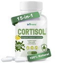 inGreens Cortisol Supplement, 15-in-1 Cortisol Manager with Ashwagandha, L-Theanine & Magnesium, Supports Cortisol Health, Relaxation & Restful Sleep, 60 Capsules