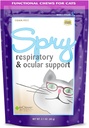 In Clover Spry Daily Respiratory and Ocular Support Soft Chews für Katzen, mit L-Lysine, Superfoods und Prebiotics für ein starkes Immunsystem, 2.1 oz. (60 count)