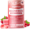 Magnesium Complex for Women Calm Magnesium Glycinate Gummies 400mg Individually Wrapped 16 in 1 90 Sugar-Free L-Threonate,Ashwagandha Root Extract,Vitamin B6,D3,Magnesium Supplement