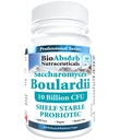 Bio Absorb Saccharomyces Boulardii Probiotic. 10 Billion CFU of S Boulardii. 60-Day Supply. Shelf-Stable, Vegan (60 Capsules)