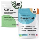 Complement Sulfora + Essential Multivitamin Bundle | Vegan Sulforaphane & Daily Plant-Based Nutrients for Cellular & Immune Health